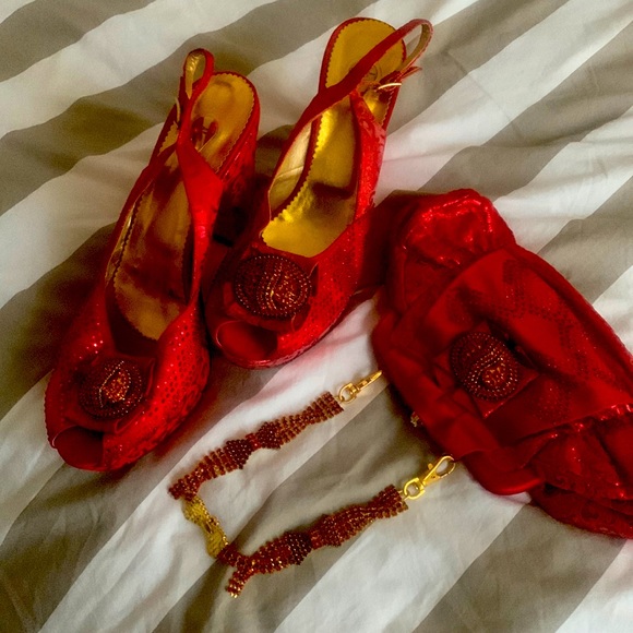 Bruno Giordano Milano Red shoes. - Picture 1 of 1